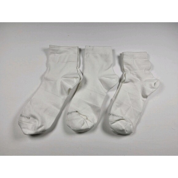 Bombas Lightweight Quarter Socks Lot Of 3 Pairs Size M - Picture 2 of 2